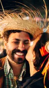 Imagem do web story Vai fazer uma festa junina em casa? Não deixe a arrumação virar um arraial de problemas!